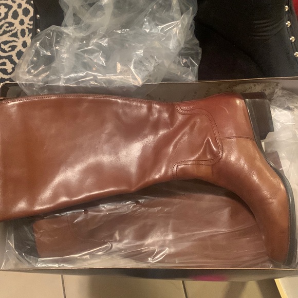 Women new leather boots - Picture 1 of 5